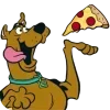 Стикер 8 🤩 Набор эмоджи по мульту «Scooby-Doo Скуби-Ду»
