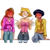 🤩 Эмодзи «Totally Spies» для Telegram