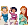 🤩 Эмодзи «Totally Spies» для Telegram