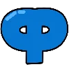 🎉 Эмодзи «cartoon alphabet мультяшный алфавит» для Telegram