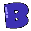🎉 Эмодзи «cartoon alphabet мультяшный алфавит» для Telegram