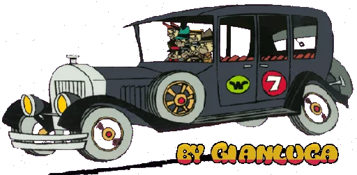 🚗 Стикер «cartoon80» для Telegram