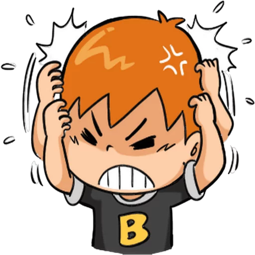 😤 Стикер «Cartoonboon» для Telegram