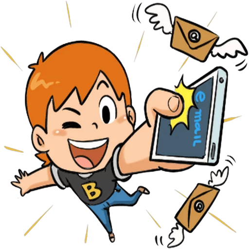 📧 Стикер «Cartoonboon» для Telegram