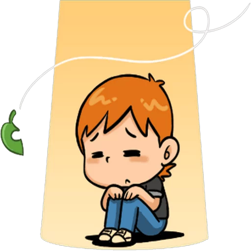 😔 Стикер «Cartoonboon» для Telegram