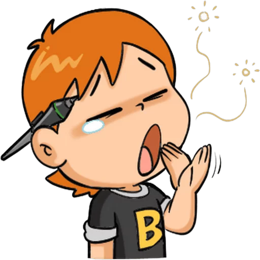 😴 Стикер «Cartoonboon» для Telegram