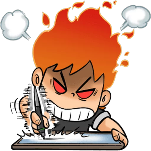 😡 Стикер «Cartoonboon» для Telegram