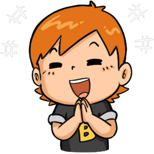 🙏 Стикер «Cartoonboon» для Telegram