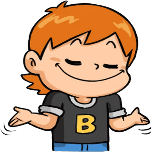 👐 Стикер «Cartoonboon» для Telegram