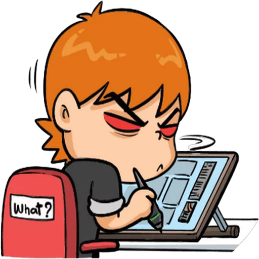 😠 Стикер «Cartoonboon» для Telegram