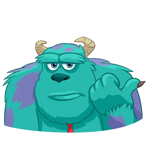 😒 Стикер «Monsters Inc» для Telegram