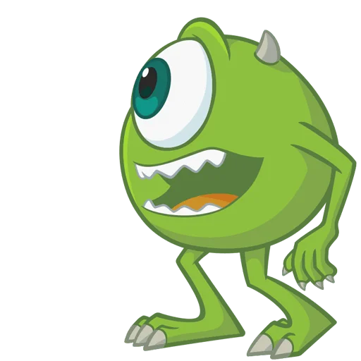 😨 Стикер «Monsters Inc» для Telegram
