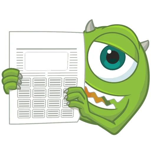 📰 Стикер «Monsters Inc» для Telegram