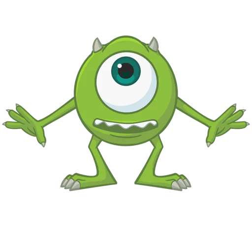 🙄 Стикер «Monsters Inc» для Telegram