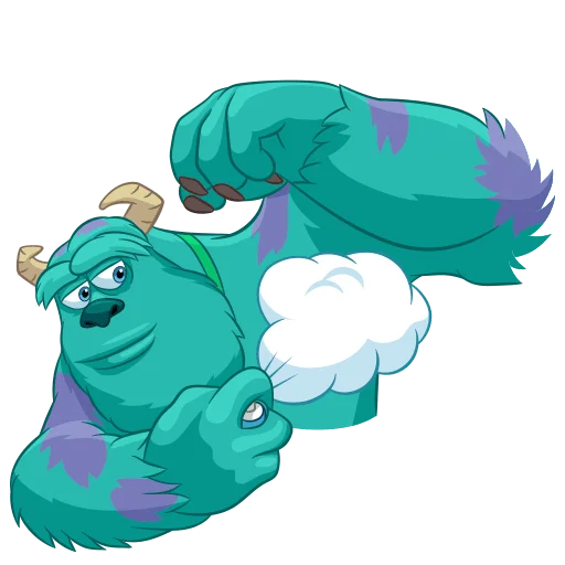 💅 Стикер «Monsters Inc» для Telegram