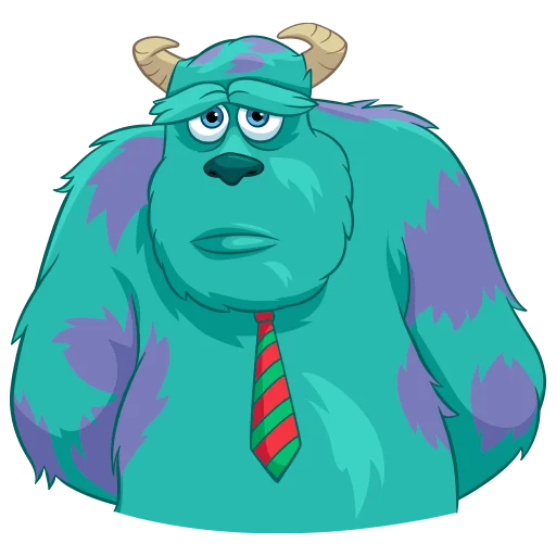 😔 Стикер «Monsters Inc» для Telegram