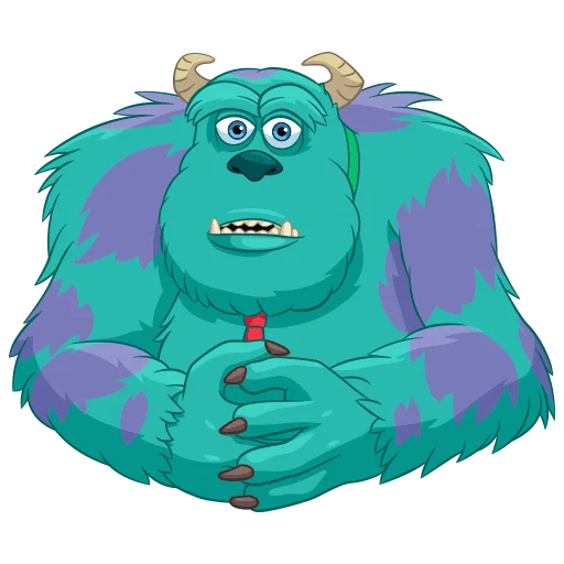 😨 Стикер «Monsters Inc» для Telegram