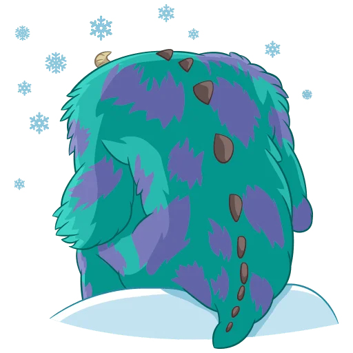 ❄️ Стикер «Monsters Inc» для Telegram