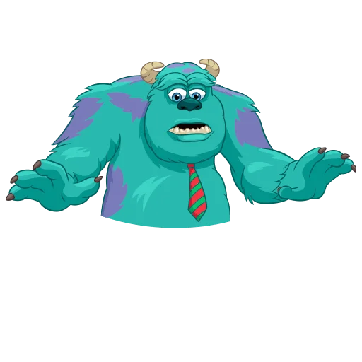 👐 Стикер «Monsters Inc» для Telegram