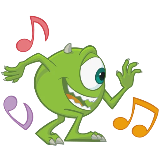 🕺 Стикер «Monsters Inc» для Telegram