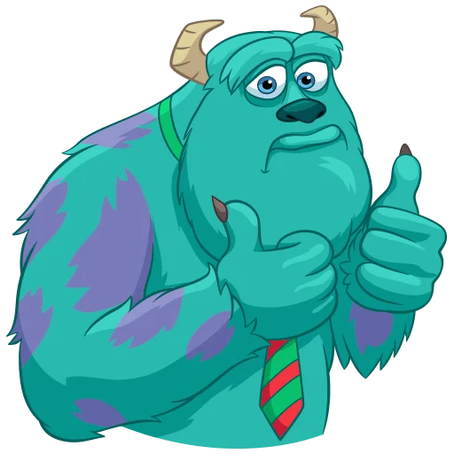 👍 Стикер «Monsters Inc» для Telegram