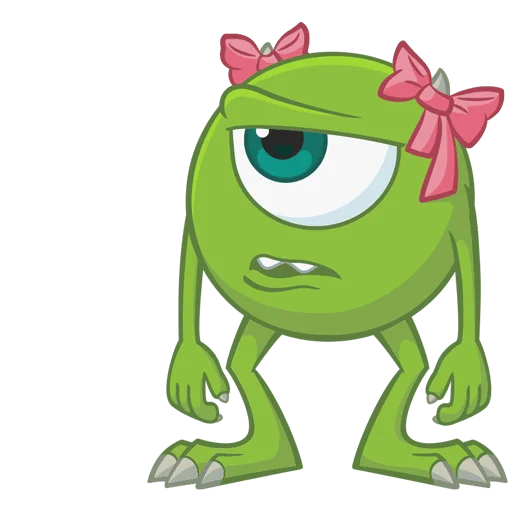 😒 Стикер «Monsters Inc» для Telegram