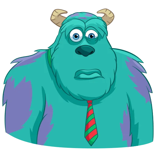 😐 Стикер «Monsters Inc» для Telegram