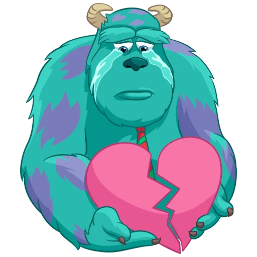 💔 Стикер «Monsters Inc» для Telegram
