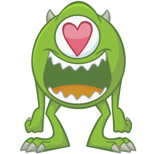 😍 Стикер «Monsters Inc» для Telegram