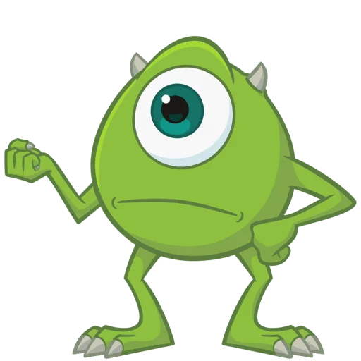🫤 Стикер «Monsters Inc» для Telegram
