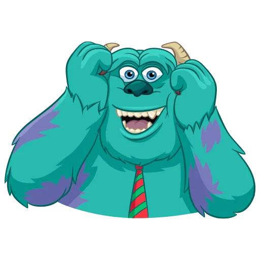 🤗 Стикер «Monsters Inc» для Telegram