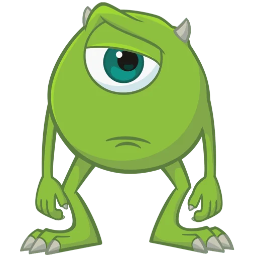 🤨 Стикер «Monsters Inc» для Telegram