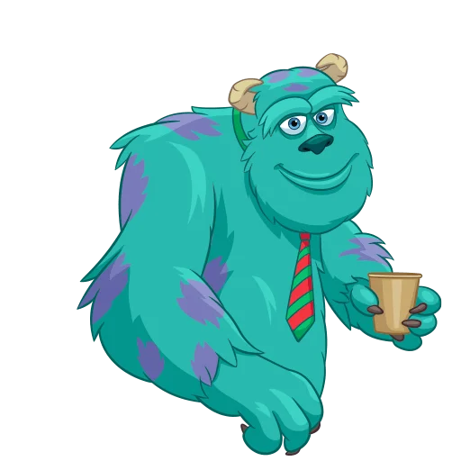 😏 Стикер «Monsters Inc» для Telegram