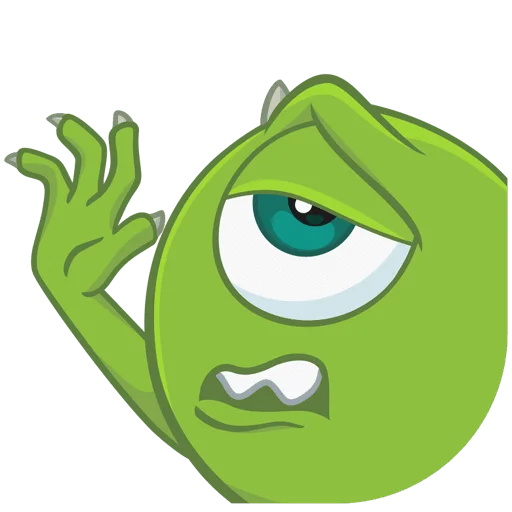 😮‍💨 Стикер «Monsters Inc» для Telegram