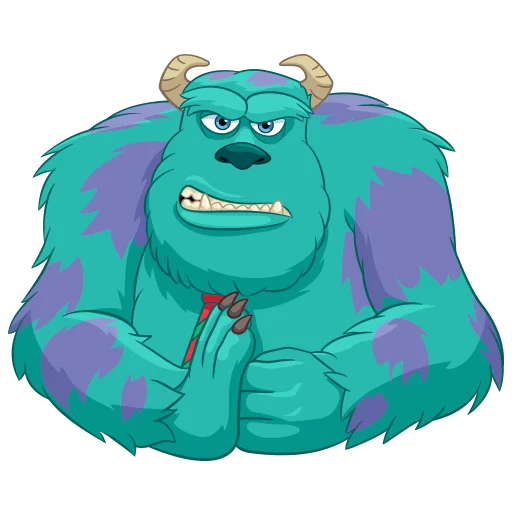 😡 Стикер «Monsters Inc» для Telegram