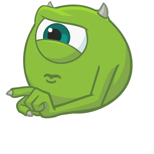 🫵 Стикер «Monsters Inc» для Telegram