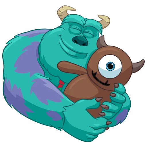 🤗 Стикер «Monsters Inc» для Telegram