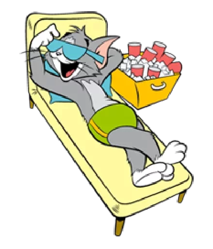 😁 Стикер «Tom and Jerry» для Telegram