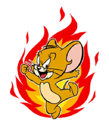 😡 Стикер «Tom and Jerry» для Telegram