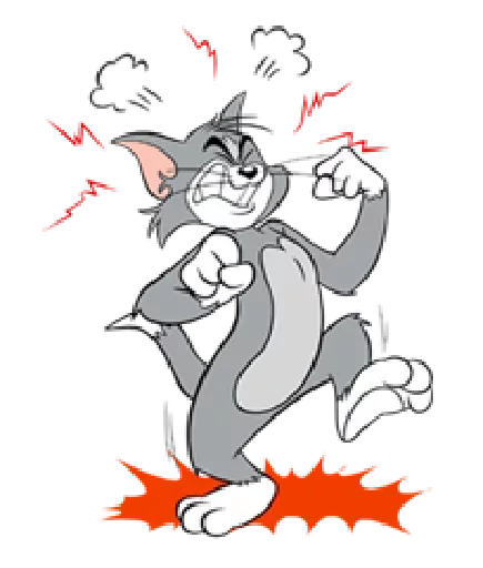 😆 Стикер «Tom and Jerry» для Telegram