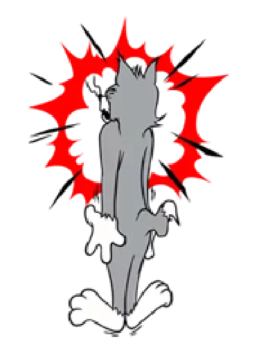☹️ Стикер «Tom and Jerry» для Telegram