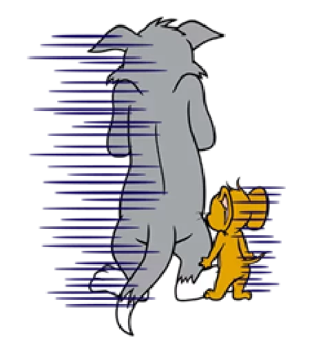 😖 Стикер «Tom and Jerry» для Telegram