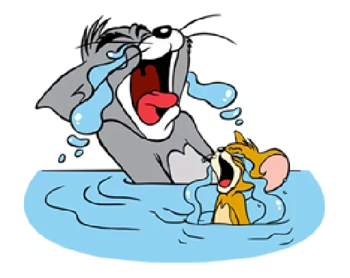 😟 Стикер «Tom and Jerry» для Telegram