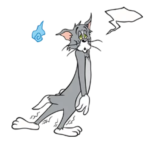 😔 Стикер «Tom and Jerry» для Telegram