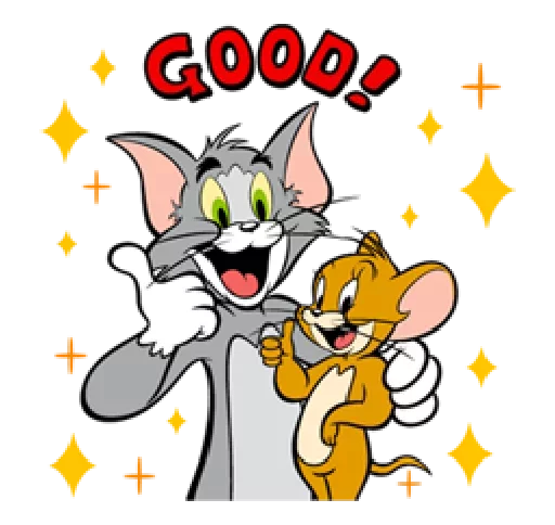😄 Стикер «Tom and Jerry» для Telegram