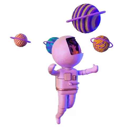 🪐 Стикер «Cartoon» для Telegram