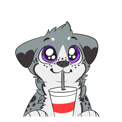 🥤 Стикер «Cashmere» для Telegram
