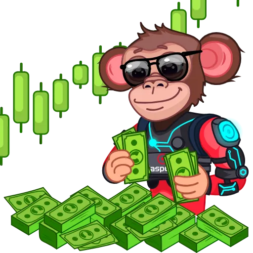 📈 Стикер «CasperAi» для Telegram
