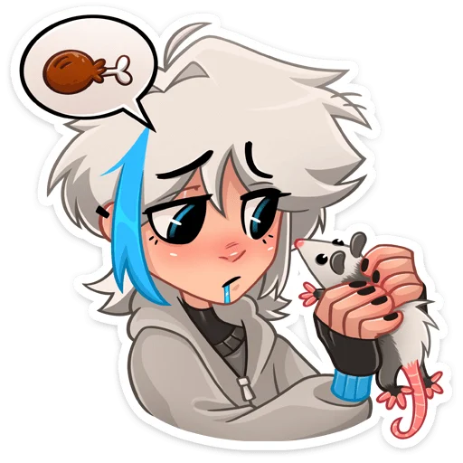 🍗 Стикер «Кесси» для Telegram
