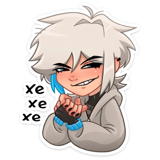 😈 Стикер «Кесси» для Telegram
